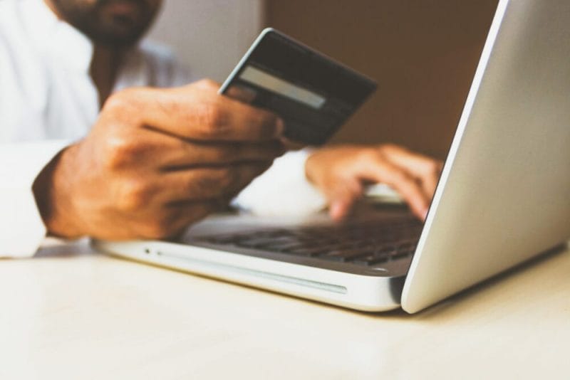 Onlinekauf mit Kreditkarte