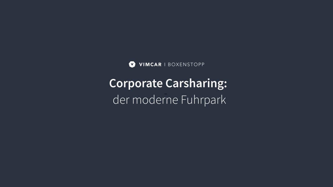 Corporate-Carsharing-Kurs