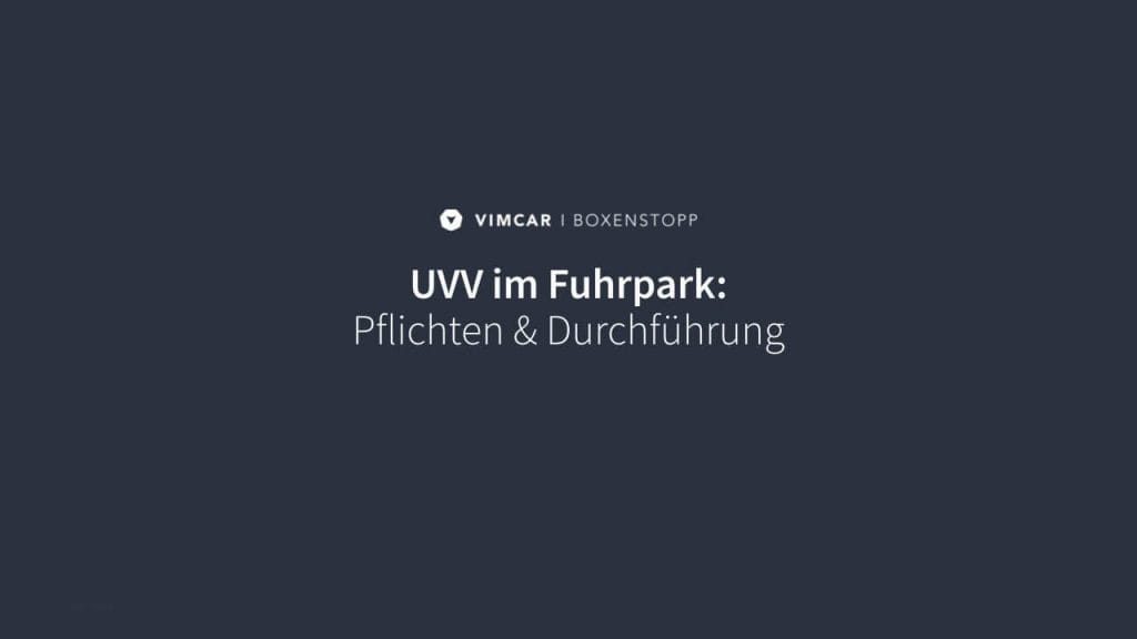 UVV-Videobild