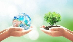 Die Erde und die Natur in unseren Händen