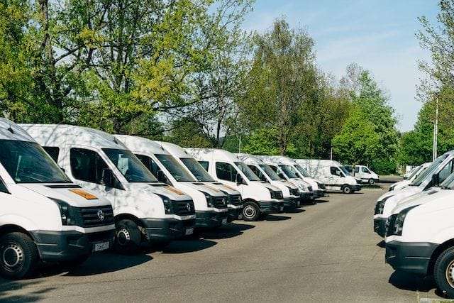 Flottenlösung bestehend aus Transportern